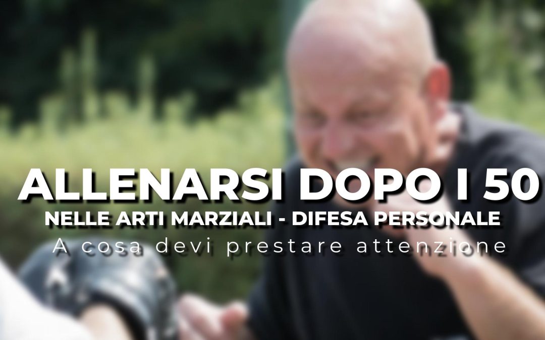 Allenarsi nelle arti marziali dopo i 50