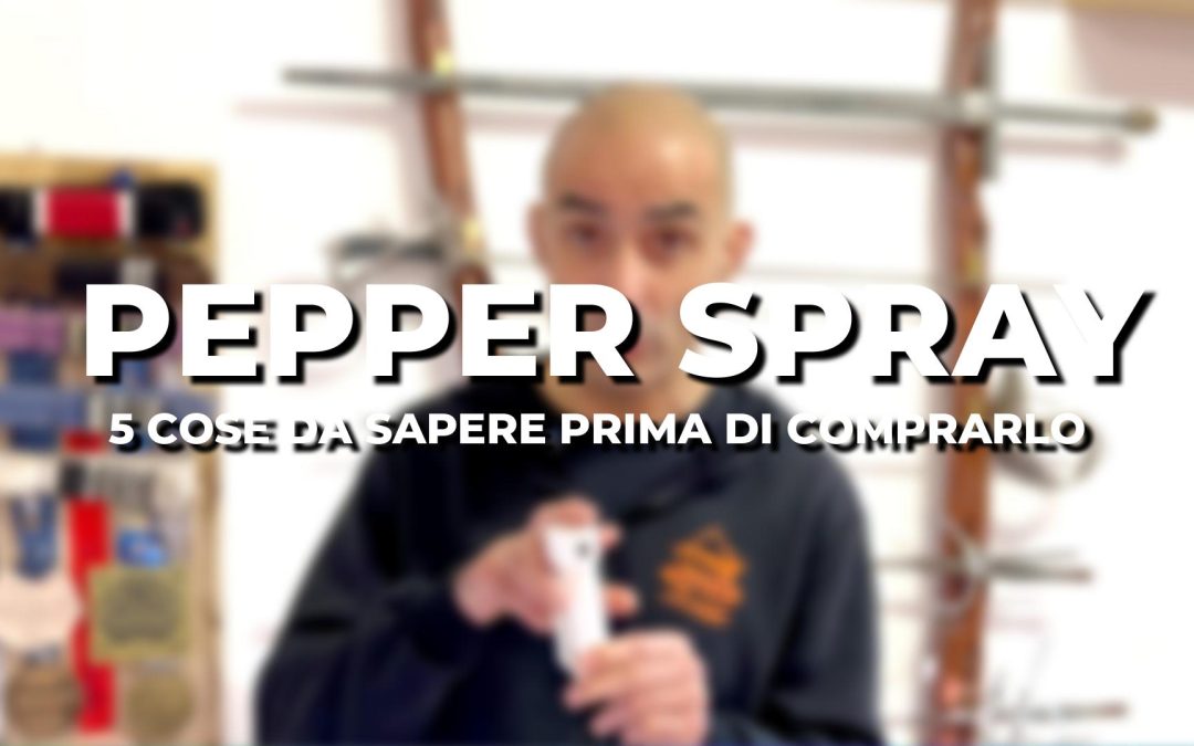 Spray al peperoncino: 5 cosa da sapere prima di comprarlo