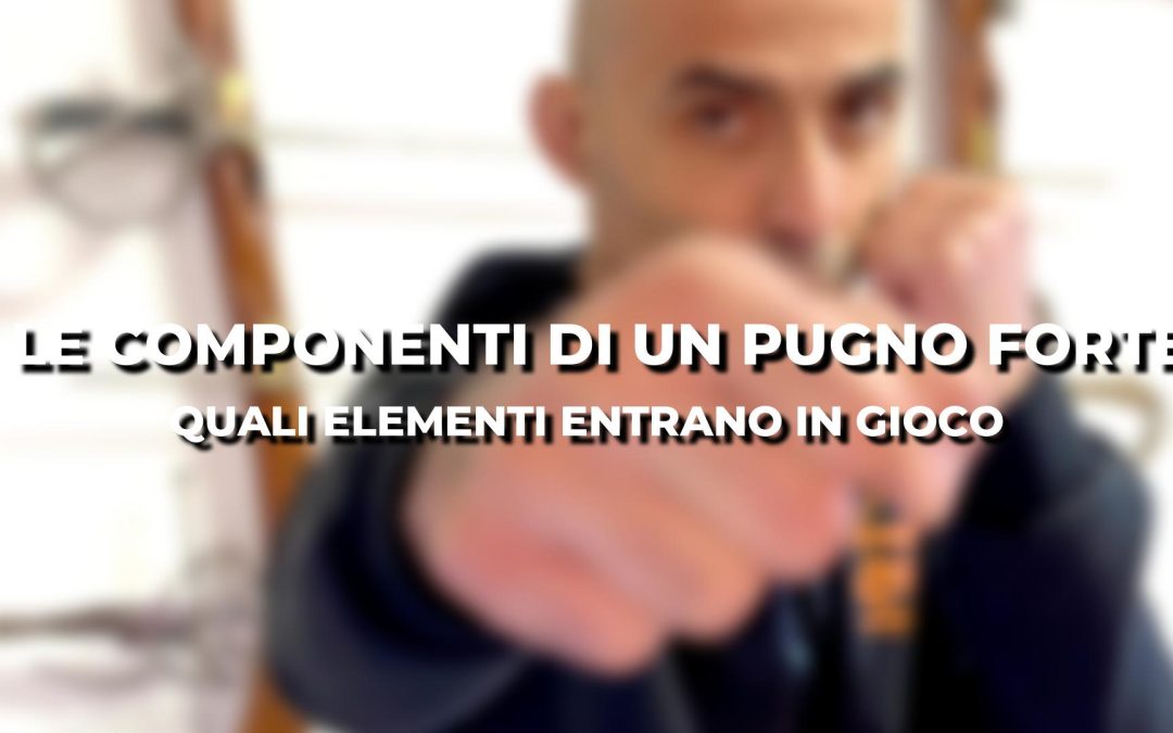 Le 3 componenti di base di un pugno forte